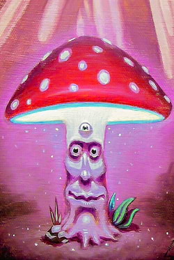 Красный гриб - Герберт Уэллс